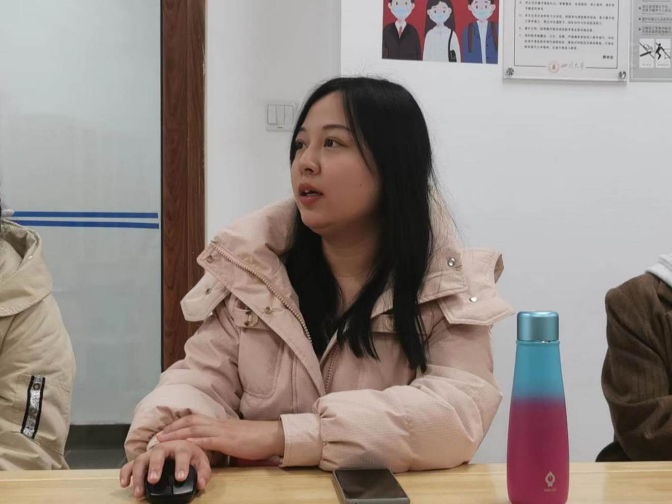 金沙威尼斯欢乐娱人城王熙央同学做专题分享